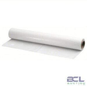 DESCRIPTION: (1) ROOS OF PLASTIC SHEETING BRAND/MODEL: ABILITY ONE #55VF94 SIZE: 4 MIL THICK 8 FT WD 100 FT LONG RETAIL$: $63.11 EA QTY: 1