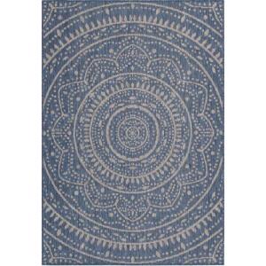 DESCRIPTION: (1) OUTDOOR AREA RUG BRAND/MODEL: MAINSTAYS INFORMATION: BLUE RETAIL$: $40.00 SIZE: 5X7 QTY: 1