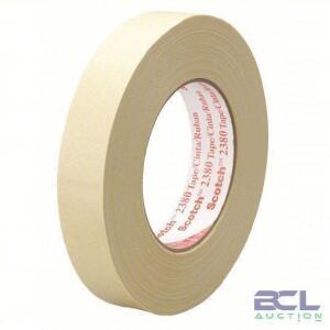 DESCRIPTION: (24) ROLLS OF PAINTERS TAPE BRAND/MODEL: 3M #53VU63 INFORMATION: TAN SIZE: 1-7/8" X 60 YD RETAIL$: $881.41 TOTAL QTY: 24