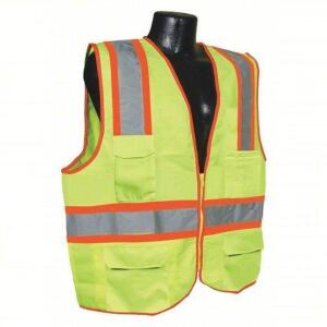 DESCRIPTION: (1) CASE OF (24) HIGH VIS SAFETY VEST BRAND/MODEL: CONDOR #53YM70 INFORMATION: YELL AND GREEN SIZE: 4XL RETAIL$: $740.00 EA QTY: 1