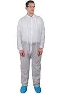 DESCRIPTION: (1) CASES OF (25) DISPOSABLE COVERALLS BRAND/MODEL: PROSAFE #CVL-SMS- INFORMATION: WHITE SIZE: MED RETAIL$: $125.82 EA QTY: 1