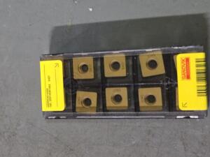 DESCRIPTION: (30) CARBIDE MODULMILL INSERTS BRAND/MODEL: SANDVIK COROMANT 180_009140N1464 S40T RETAIL$: $628.50 QTY: 30