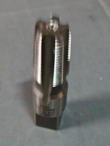 DESCRIPTION: (1) COBALT STANDARD PIPE TAP BRAND/MODEL: EMUGE AW181000.5766 SIZE: 3/8-18 NPT RETAIL$: $75.86 QTY: 1