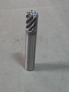 DESCRIPTION: (2) SOLID CARBIDE CORNER RADIUS END MILL BRAND/MODEL: MA FORD 122484 SIZE: 3/8" DIA 1/2" LOC .020" RAD RETAIL$: $148.04 QTY: 2
