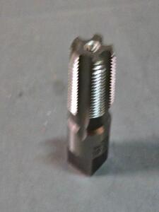 DESCRIPTION: (1) COBALT STANDARD PIPE TAP BRAND/MODEL: EMUGE AW181000.5766 SIZE: 3/8-18 NPT RETAIL$: $75.86 QTY: 1