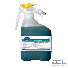 DESCRIPTION: (1) NEUTRAL DISINFECTANT CLEANER CONCENTRATE BRAND/MODEL: DIVERSEY #10C404 INFORMATION: MORNING MIST SIZE: 5 L RETAIL$: $66.54 EA QTY: 1