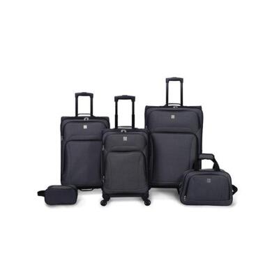 DESCRIPTION: (1) SET OF (3) LUGGAGE BRAND/MODEL: CLASSIC TROLLEY INFORMATION: BLUE RETAIL$: $100.00 SIZE: 28 IN QTY: 1