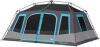 DESCRIPTION: (1) DARK REST INSTANT CABIN TENT BRAND/MODEL: OZARK TRAIL INFORMATION: BLUE AND GRAY RETAIL$: $200.00 SIZE: 10 PERSON QTY: 1