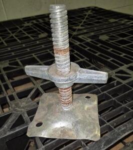 (20) - ADJUSTABLE JACK LEGS FOR STAGE DECKING OR SCAFFOLDING