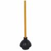 DESCRIPTION: (4) FORCED CUP PLUNGER BRAND/MODEL: GRAINGER #1RLV8 INFORMATION: YELLOW RETAIL$: $20.00 EA SIZE: 6 IN CUP 21IN HANDLE QTY: 4