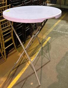 FOLDING COCKTAIL TABLE
