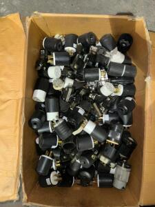 ONE BOX OF ASSORTED REPLACEMENT PLUGS