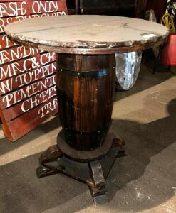 WESTERN BARREL COCKTAIL TABLE