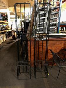 BLACK METAL GARDEN TRELLIS