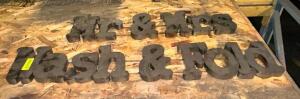DECORATIVE WALL SIGNS