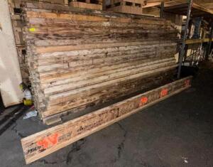 (82)- 104" WOODEN JOISTS