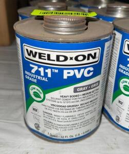 (12)- WELD ON 711 PVC
