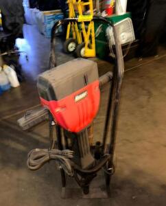 BAUER ELECTRIC HAMMER DRILL WITH DOLLY