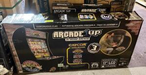 AT HOME ARCADE UNIT WITH ADDITIONAL RISER