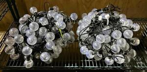 (2) STRANDS OF LED STRING LIGHTS