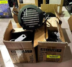 (4) SMALL LED CAN LIGHTS
