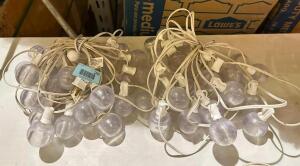 (2) SETS OF STRING LIGHTS