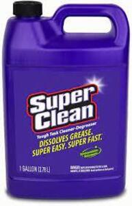 DESCRIPTION: (2) TOUGH TASK CLEANER DEGREASER BRAND/MODEL: SUPER CLEAN #551260620 RETAIL$: $10.00EA SIZE: 1 GALLON QTY: 2