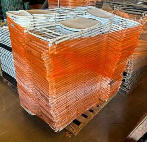 (130) FOLDING CHAIRS