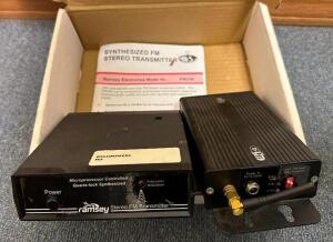 STEREO TRANSMITTER AND AMP