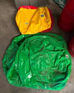 (5) ASSORTED SIZE BLOW UP ACCESSORIES