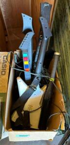 ASSORTED GUITAR HERO ACCESSORIES