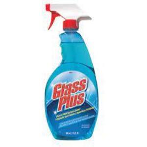 DESCRIPTION: (3) GLASS CLEANER BRAND/MODEL: GLASS PLUS #94378 RETAIL$: $6.00 EA SIZE: 32 OZ QTY: 3