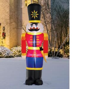 7.5 FT Lighted Nutcracker Inflatable