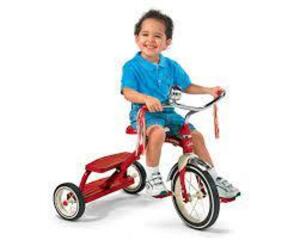 CLASSIC RED DUAL DECK TRICYCLE™