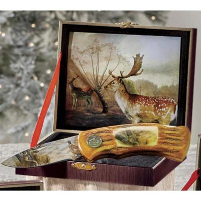 Deer Wildlife Collector Knife