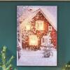 Large Lighted Holiday Canvas