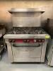 SOUTHBEND SIX BURNER RANGE W/ LOWER OVEN - 2