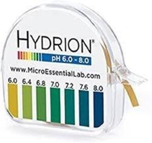 DESCRIPTION: (8) HYDRION MIDGET POCKET PH SET BRAND/MODEL: MICRO ESSENTIAL #3VDZ4 RETAIL$: $40.00 EA QTY: 8