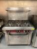 SOUTHBEND SIX BURNER RANGE W/ LOWER OVEN - 8