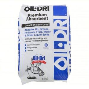 DESCRIPTION: (2) LOOSE ABSORBENT BRAND/MODEL: OIL-DRI #487F13 RETAIL$: $16.54 EA QTY: 2