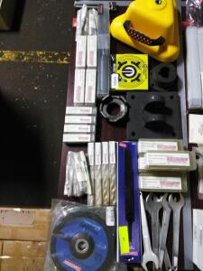 DESCRIPTION: (1) TABLE OF MISC TOOLS INFORMATION: SEE INSPECTION QTY: 1