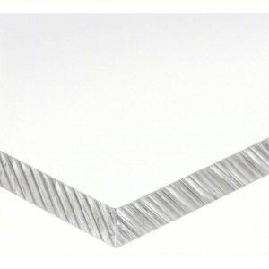 DESCRIPTION: (1) CAST ACRYLIC SHEET BRAND/MODEL: USA INDUSTRIALS #55TE80 INFORMATION: CLEAR SIZE: 1/4" THICK X 48" W X 60" L RETAIL$: $292.01 EA QTY: