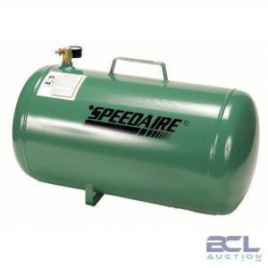 DESCRIPTION: (1) PORTABLE AIR TANK BRAND/MODEL: SPEEDAIRE #3EUJ9 INFORMATION: 125 PSI MAX SIZE: 11 GAL TANK RETAIL$: $211.99 EA QTY: 1