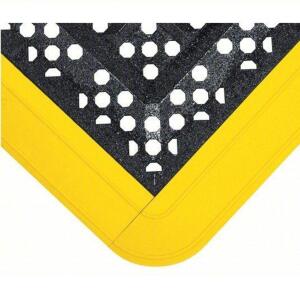 DESCRIPTION: (1) INTERLOCKING DRAINAGE MAT KIT BRAND/MODEL: WEARWELL #48Z451 INFORMATION: BLACK AND YELLOW SIZE: 27" X 5-1/2' RETAIL$: $85.29 EA QTY: