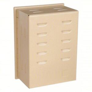 DESCRIPTION: (1) UNIVERSAL THERMOSTAT GUARD BRAND/MODEL: PRODUCT NUMBER #13J043 INFORMATION: HINGED, BEIGE, RING BASE, SOLID BASE, SINGLE WALL RETAIL$