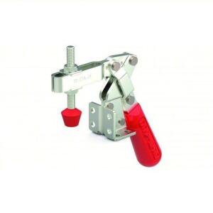 DESCRIPTION: (5) VERTICAL HOLD-DOWN CLAMPS BRAND/MODEL: DE-STA-CO #3CXA2 INFORMATION: RED HANDLE, FLANGE BASE MOUNTING SIZE: 2.53" ARM L RETAIL$: $36.