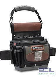 DESCRIPTION: (1) VETO PRO PACK, SIDE TOOL BAG BRAND/MODEL: TECH SERIES #TP5B INFORMATION: BROWN RETAIL$: $94.95 EA QTY: 1