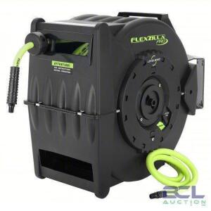 DESCRIPTION: (1) RETRACTABLE AIR HOSE REEL BRAND/MODEL: LEGACY #814LN4 INFORMATION: INCLUDES HOSE SIZE: 50' RETAIL$: $332.78 EA QTY: 1