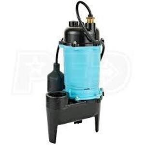 DESCRIPTION: (1) SEWAGE PUMP BRAND/MODEL: LITTLE GIANT SIZE: 1/2 HP RETAIL$: $268.00 EA QTY: 1