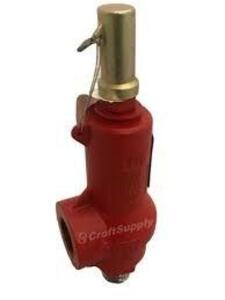 DESCRIPTION: (3) PRESSURE VALVE BRAND/MODEL: TAYLOR VALVE #8200 INFORMATION: CARBON STEEL SIZE: 1" INLET, 1-1/2" OUTLET RETAIL$: $208.00 EA QTY: 3